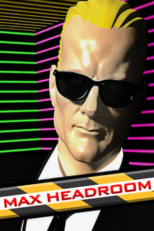 Max Headroom tv show poster