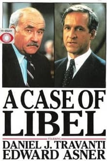 Poster do filme A Case of Libel