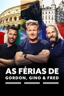 Poster da série As Férias de Gordon, Gino e Fred