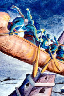 The Legend of the Flying Canoe