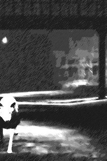 A Coyote Walks