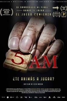 Poster do filme 5 A.M. Cinco ante los miedos