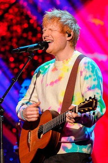 Ed Sheeran at the BBC