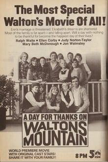 Poster do filme A Day for Thanks on Waltons Mountain