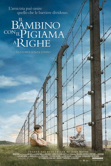 Il bambino con il pigiama a righe