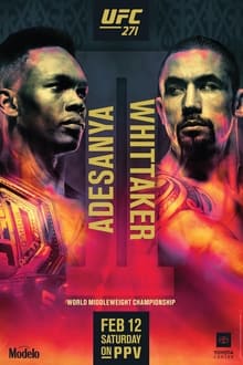 Poster do filme UFC 271: Adesanya vs. Whittaker 2