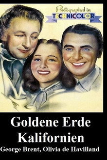 Goldene Erde Kalifornien