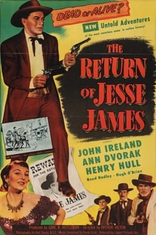 Poster do filme The Return of Jesse James