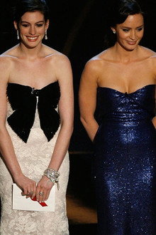 Anne Hathaway and Emily Blunt Hosting the Oscars