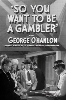 So You Want to Be a Gambler