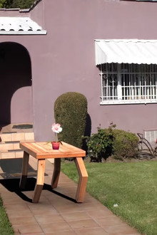 Outside