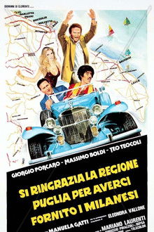 Si ringrazia la regione Puglia per averci fornito i milanesi