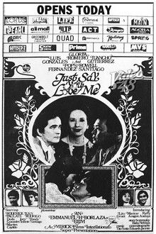 Just Say You Love Me