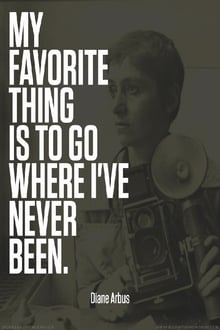 Poster do filme Going Where I've Never Been: The Photography of Diane Arbus