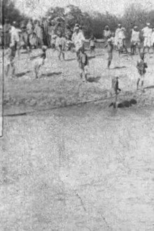 Eine Partie Fischfang bei dem Maharadscha von Kapurthala, Indien