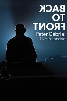 Poster do filme Peter Gabriel: Back To Front