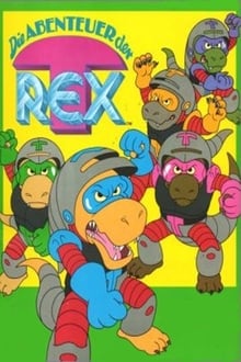 Poster da série The Adventures of T-Rex