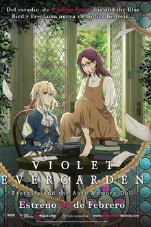 Violet Evergarden: La eternidad y la muñeca de recuerdos automáticos