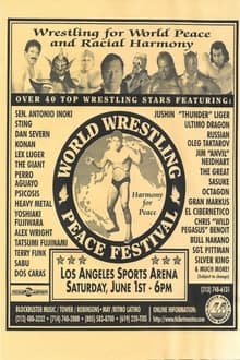 Poster do filme World Wrestling Peace Festival