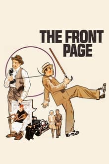 The Front Page movie poster
