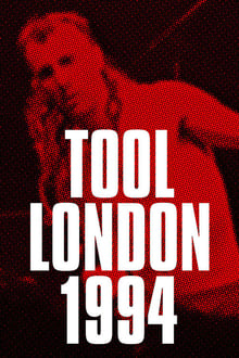 Tool: Live In London July 21 1994 movie poster