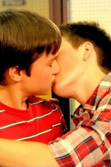Kissing Drew