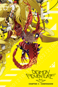 Poster do filme Digimon Adventure tri. 3: Kokuhaku