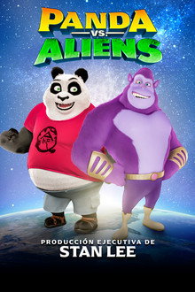 Panda contra Aliens