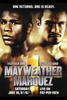 Poster do filme Mayweather vs. Marquez