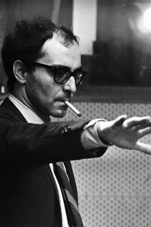 Photo of Jean-Luc Godard