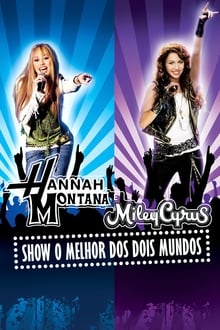 Poster do filme Hannah Montana & Miley Cyrus: Show - O Melhor dos Dois Mundos