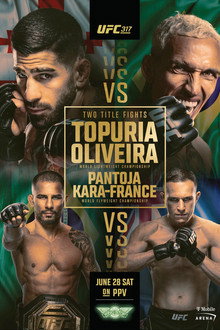 UFC 317: Topuria vs. Oliveira