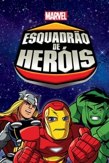 Poster da série Esquadrão de Heróis