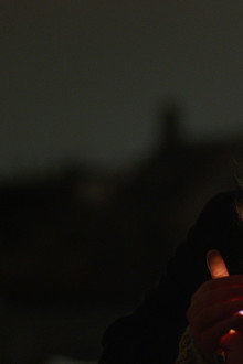 Nummer 4 (zelfportret met Mattias)