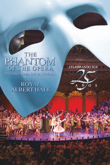 El fantasma de la ópera en el Royal Albert Hall