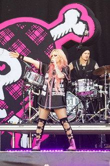 Avril Lavigne en concert au Main Square Festival 2024