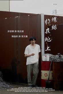 一顆螺絲掉在地上