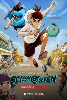 Poster da série Scissor Seven