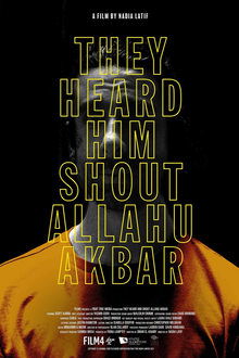 Poster do filme They Heard Him Shout Allahu Akbar