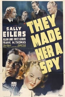 Poster do filme They Made Her a Spy