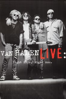 Poster do filme Van Halen - Live: Right Here, Right Now
