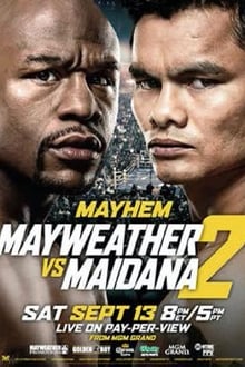 Poster do filme Floyd Mayweather Jr. vs. Marcos Maidana II