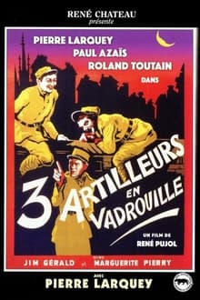 Three Artillerymen on the Move movie poster