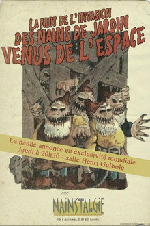 The night of the invasion of the garden dwarves from outer space