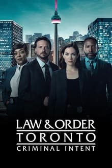 Poster da série Lei e Ordem Toronto: Intenção Criminal