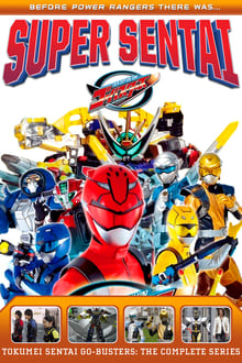 Poster da série Equipe de Missões Especiais Go-Busters