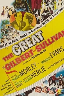 Poster do filme The Story of Gilbert and Sullivan
