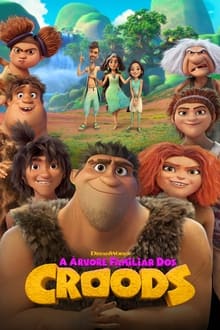 Poster da série A Árvore Familiar dos Croods