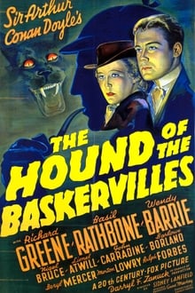 Poster do filme O Cão dos Baskervilles