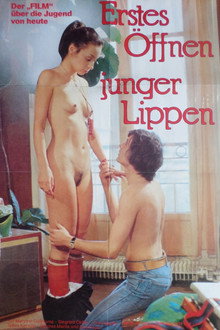 Erstes Öffnen junger Lippen
